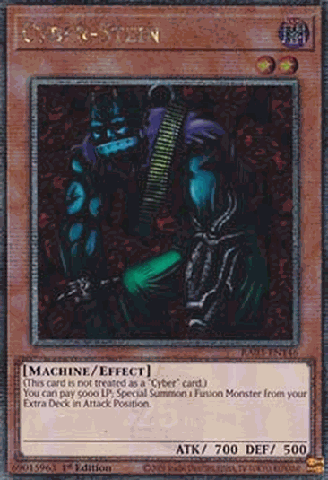 Cyber-Stein (V.2 - Quarter Century Secret Rare)