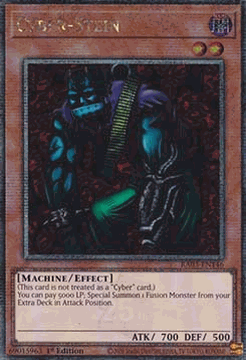 Cyber-Stein (V.2 - Quarter Century Secret Rare)