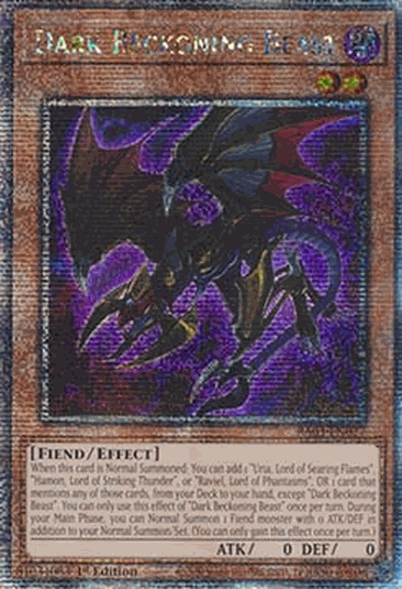 Dark Beckoning Beast (V.5 - Quarter Century Secret Rare)