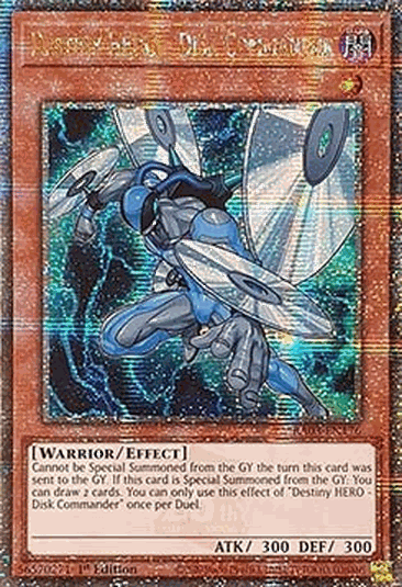 Destiny HERO - Disk Commander (V.2 - Quarter Century Secret Rare)