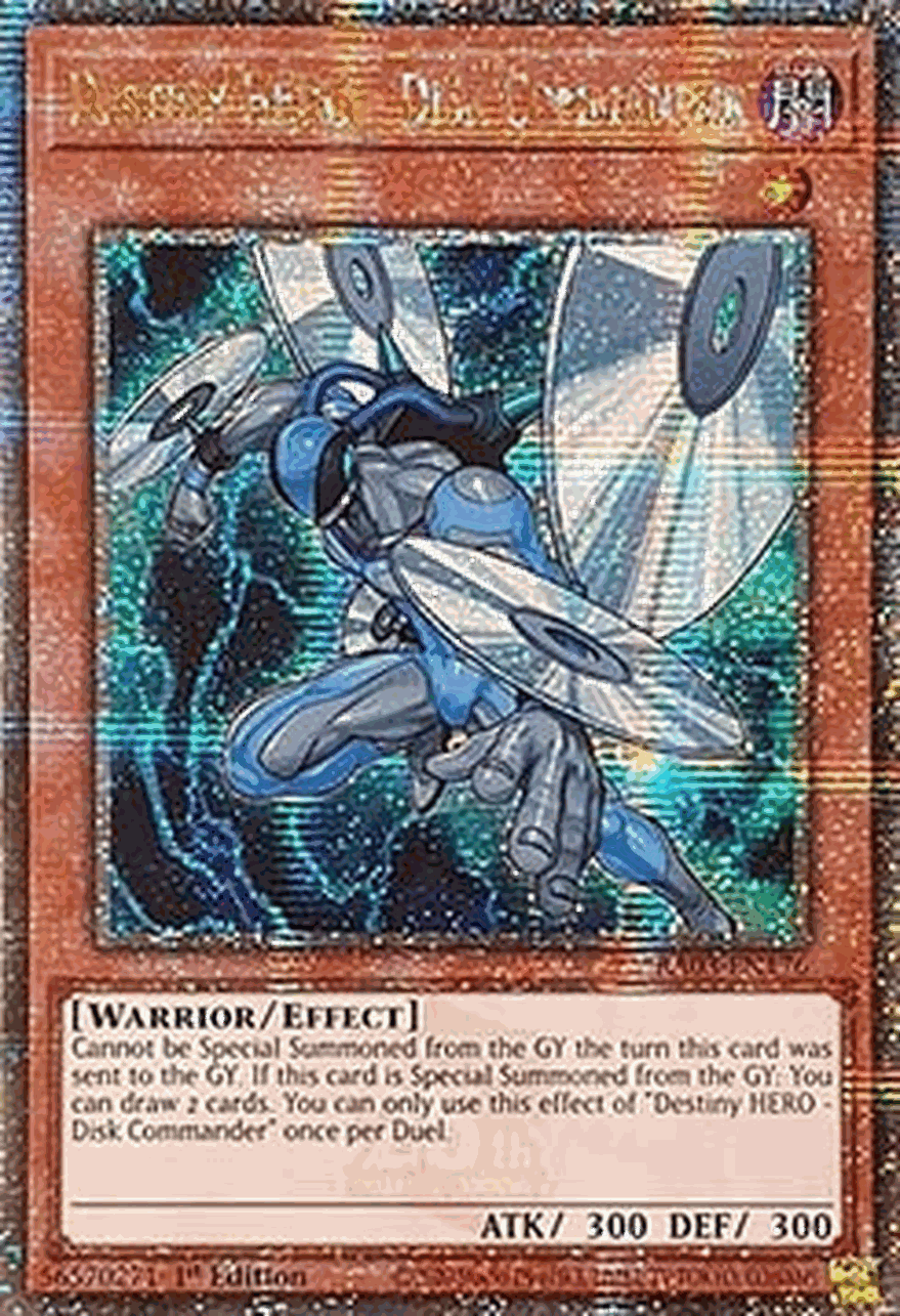 Destiny HERO - Disk Commander (V.2 - Quarter Century Secret Rare)