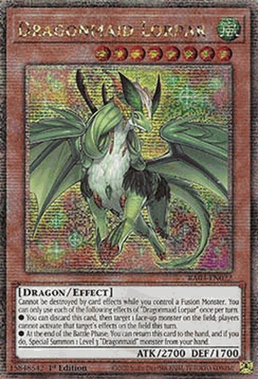 Dragonmaid Lorpar (V.5 - Quarter Century Secret Rare)
