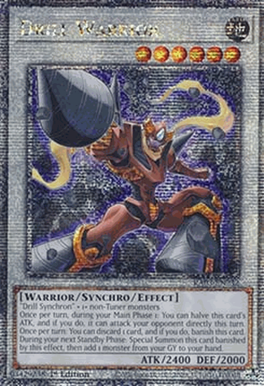 Drill Warrior (V.2 - Quarter Century Secret Rare)