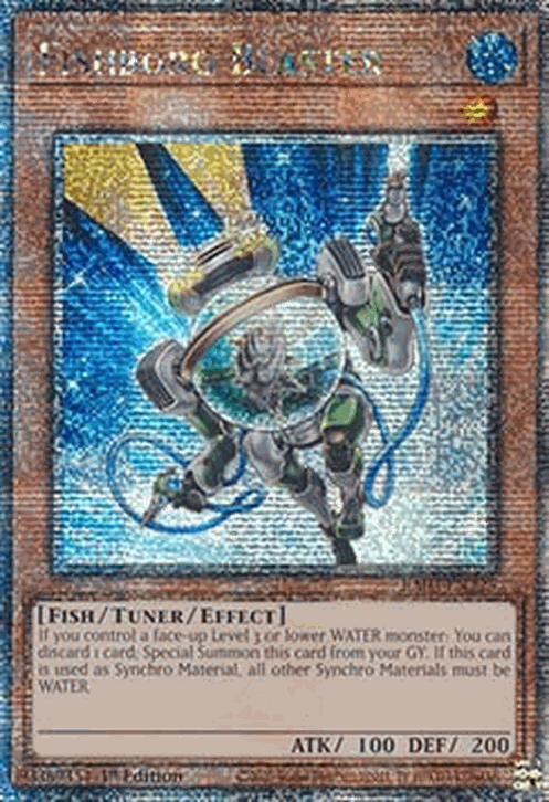 Fishborg Blaster (V.2 - Quarter Century Secret Rare)