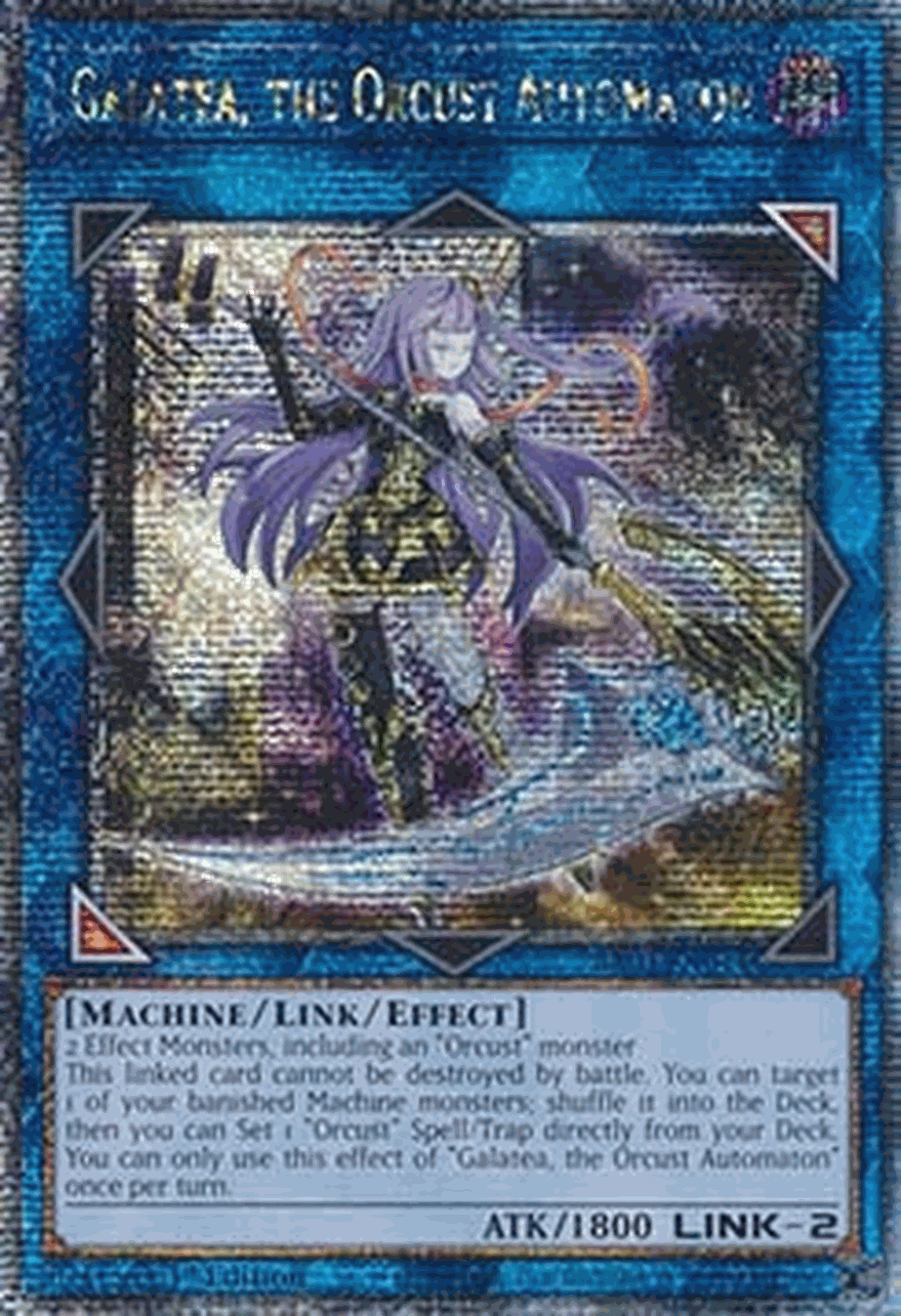 Galatea, the Orcust Automaton (V.5 - Quarter Century Secret Rare)