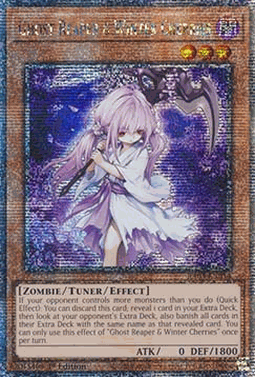 Ghost Reaper & Winter Cherries (V.5 - Quarter Century Secret Rare)