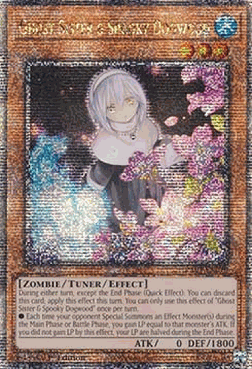 Ghost Sister & Spooky Dogwood (V.6 - Quarter Century Secret Rare)