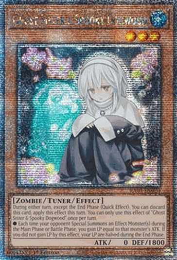 Ghost Sister & Spooky Dogwood (V.5 - Quarter Century Secret Rare)