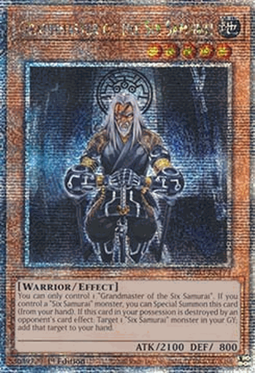 Grandmaster of the Six Samurai (V.2 - Quarter Century Secret Rare)