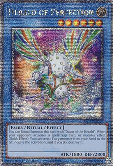 Herald of Perfection (V.2 - Quarter Century Secret Rare)