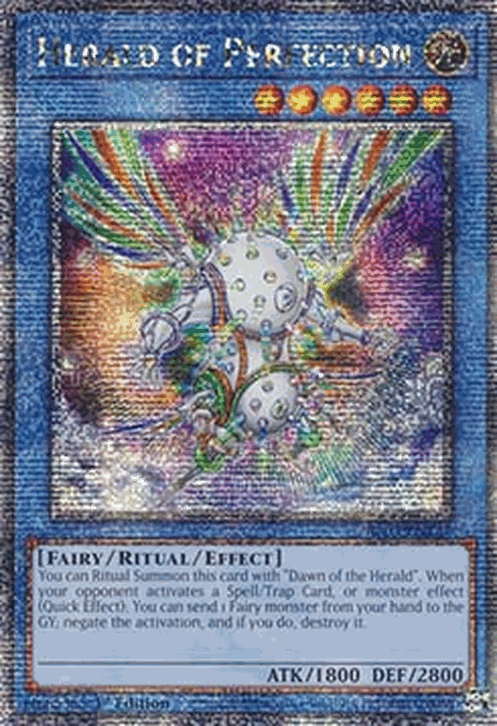 Herald of Perfection (V.2 - Quarter Century Secret Rare)