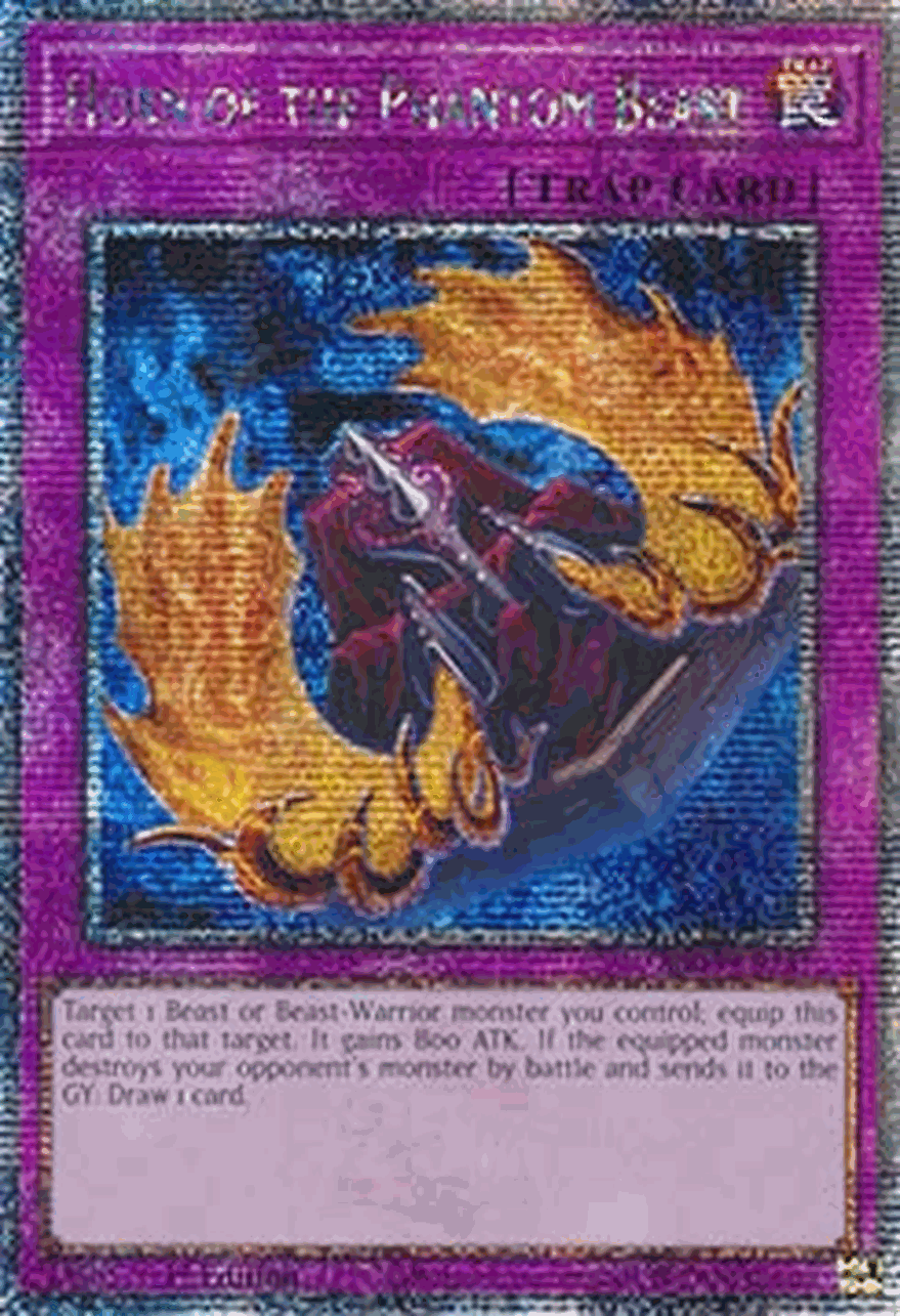 Horn of the Phantom Beast (V.2 - Quarter Century Secret Rare)