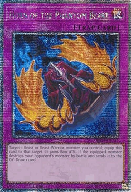 Horn of the Phantom Beast (V.2 - Quarter Century Secret Rare)