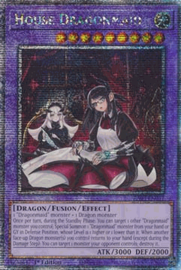 House Dragonmaid (V.6 - Quarter Century Secret Rare)