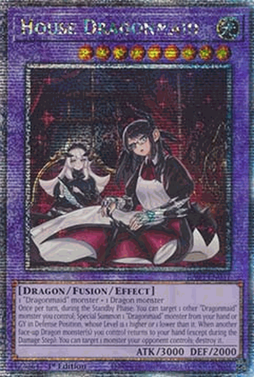 House Dragonmaid (V.6 - Quarter Century Secret Rare)