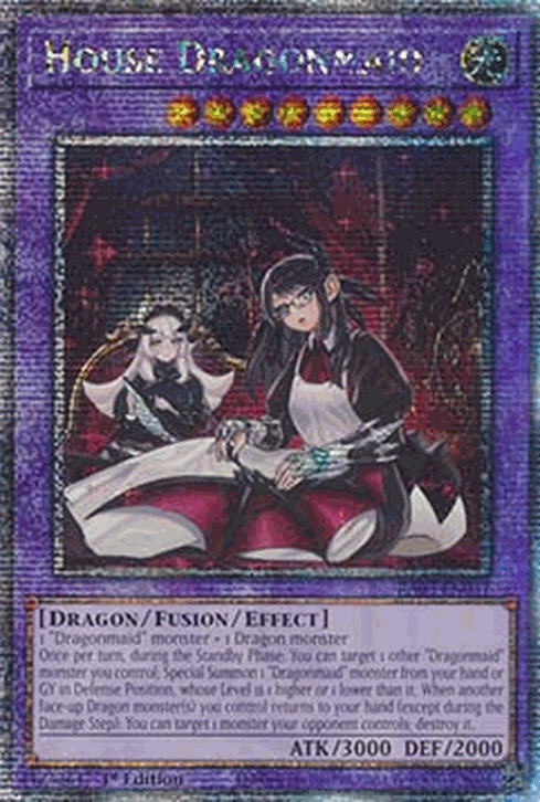 House Dragonmaid (V.6 - Quarter Century Secret Rare)