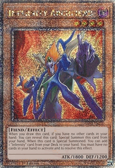 Infernity Archfiend (V.2 - Quarter Century Secret Rare)