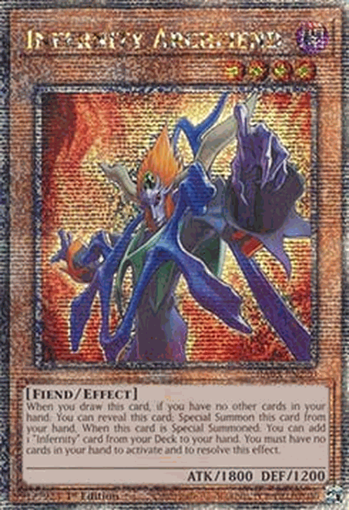 Infernity Archfiend (V.2 - Quarter Century Secret Rare)
