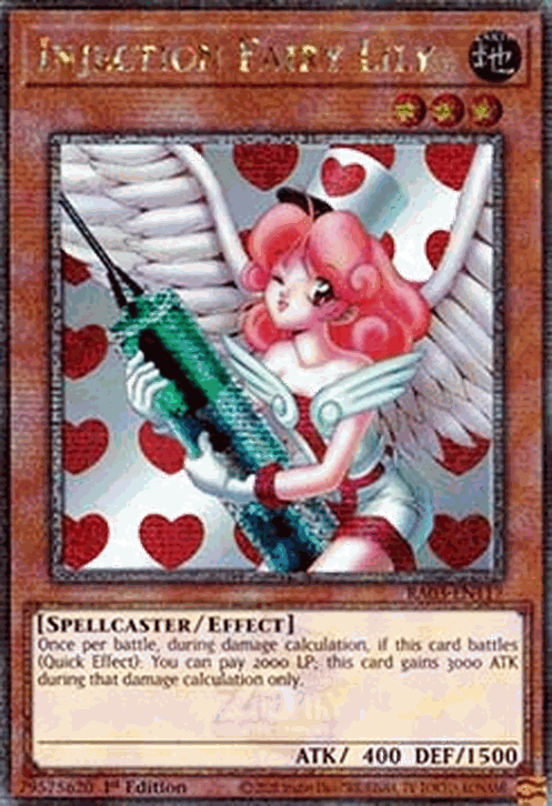Injection Fairy Lily (V.2 - Quarter Century Secret Rare)