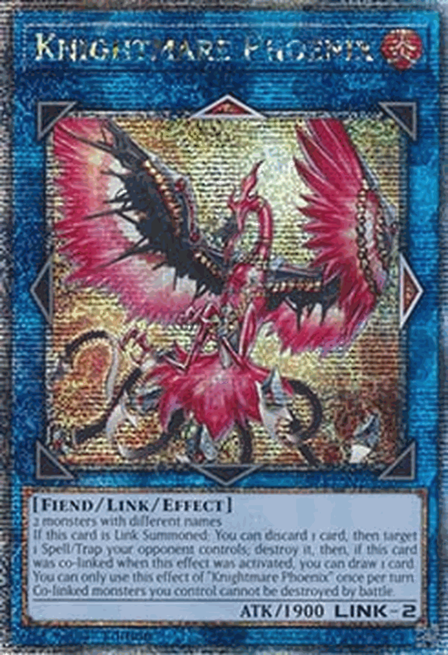 Knightmare Phoenix (V.5 - Quarter Century Secret Rare)