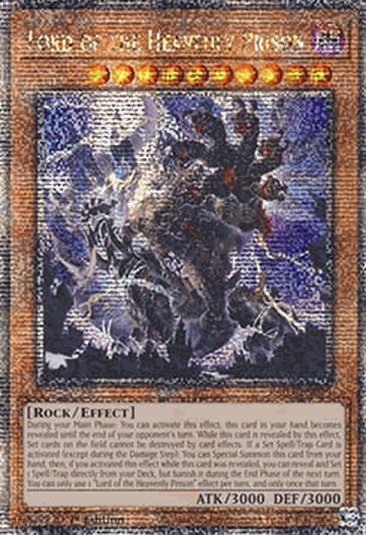 Lord of the Heavenly Prison (V.5 - Quarter Century Secret Rare)