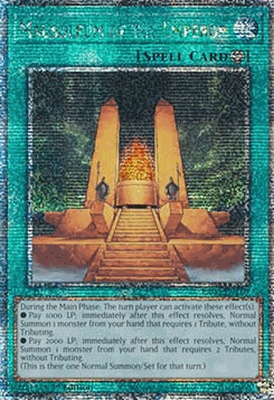 Mausoleum of the Emperor (V.2 - Quarter Century Secret Rare)