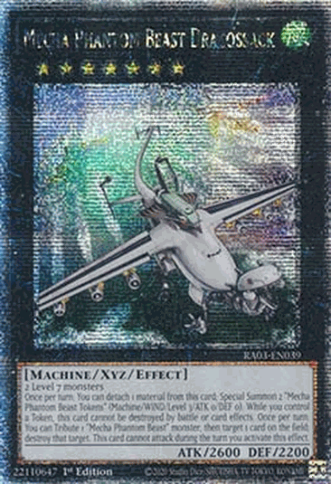 Mecha Phantom Beast Dracossack (V.5 - Quarter Century Secret Rare)