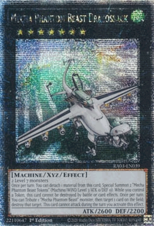 Mecha Phantom Beast Dracossack (V.5 - Quarter Century Secret Rare)