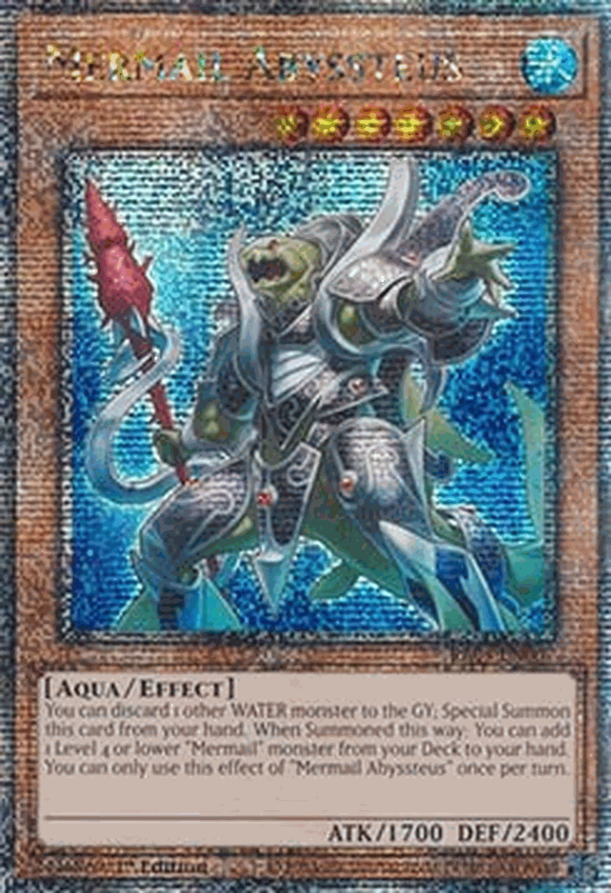 Mermail Abyssteus (V.5 - Quarter Century Secret Rare)