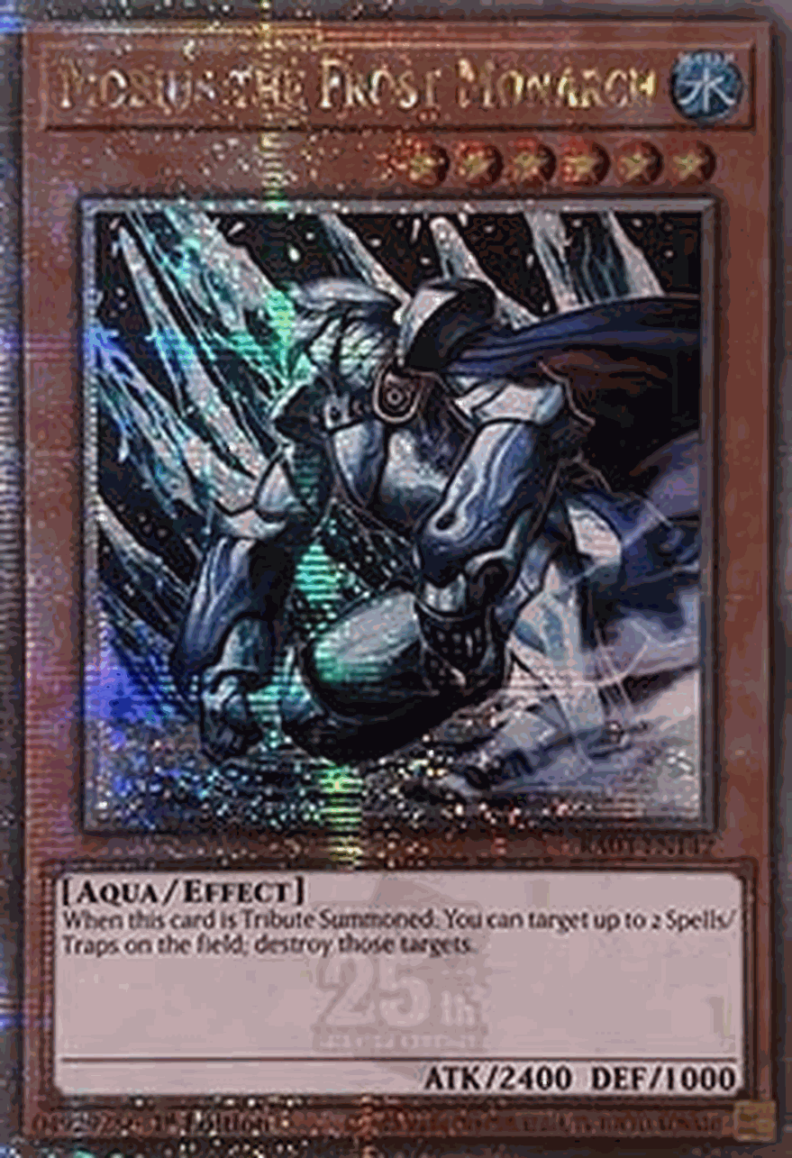 Mobius the Frost Monarch (V.2 - Quarter Century Secret Rare)