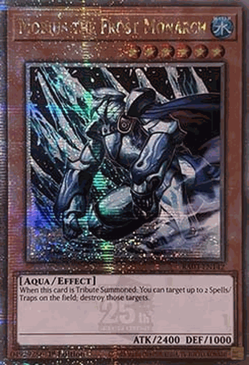 Mobius the Frost Monarch (V.2 - Quarter Century Secret Rare)