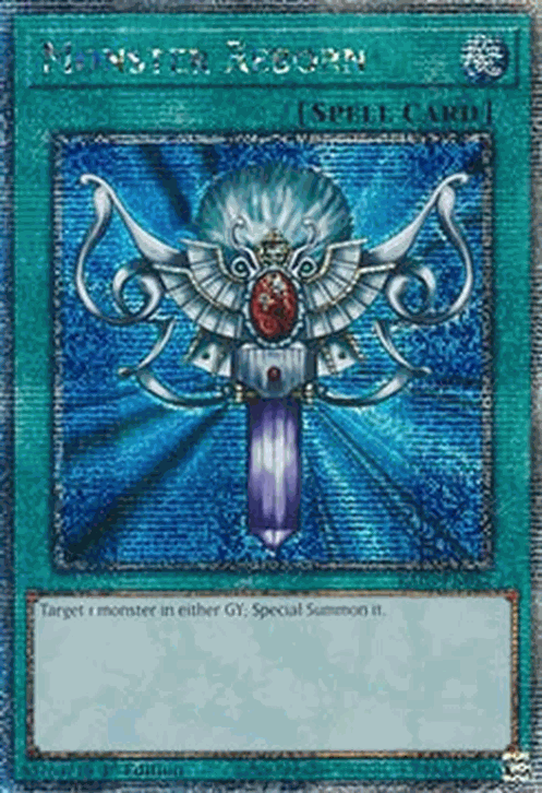 Monster Reborn (V.5 - Quarter Century Secret Rare)