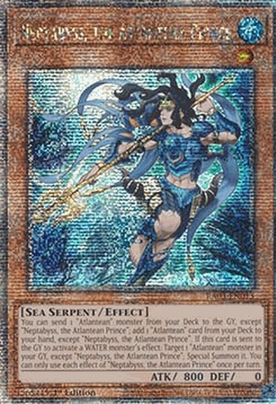 Neptabyss, the Atlantean Prince (V.5 - Quarter Century Secret Rare)