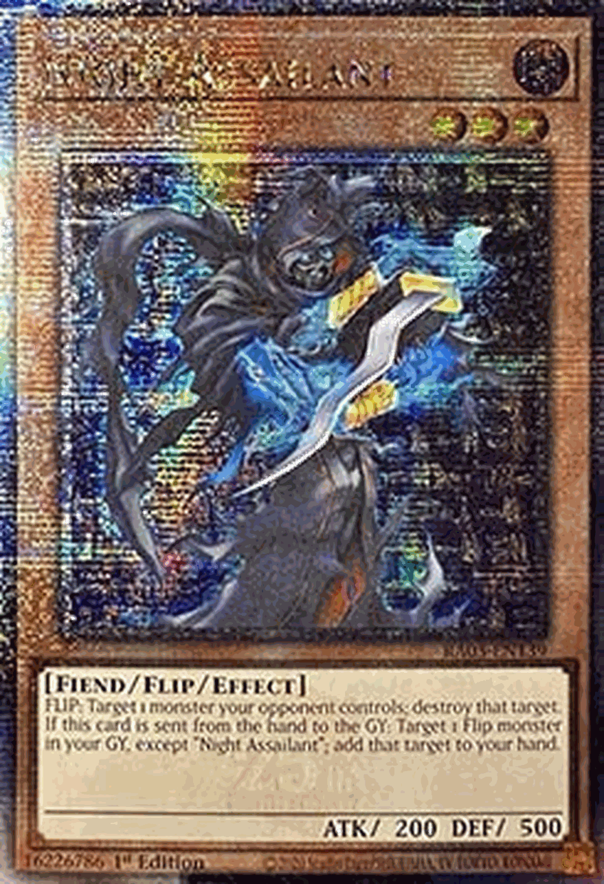Night Assailant (V.2 - Quarter Century Secret Rare)