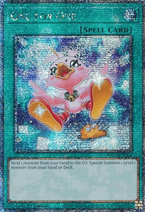 One for One (V.10 - Quarter Century Secret Rare)