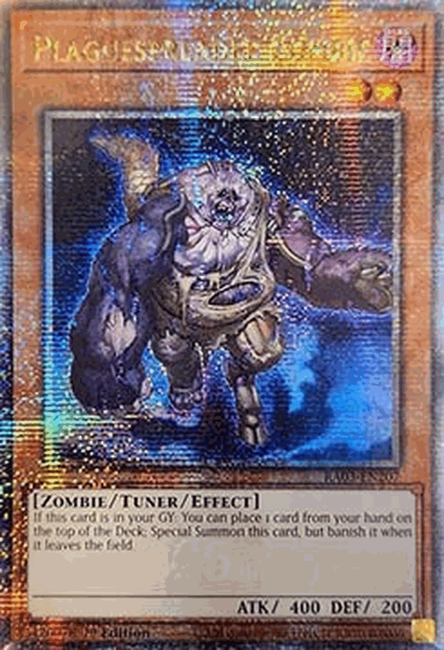 Plaguespreader Zombie (V.2 - Quarter Century Secret Rare)