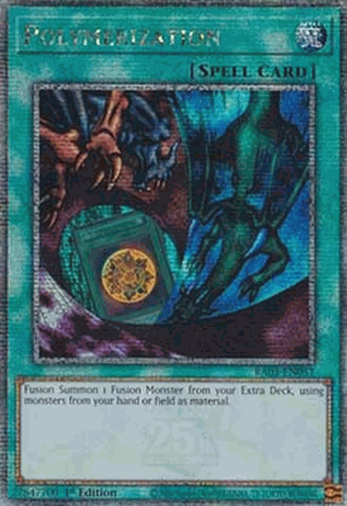 Polymerization (V.9 - Quarter Century Secret Rare)
