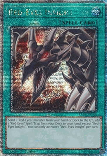 Red-Eyes Insight (V.5 - Quarter Century Secret Rare)
