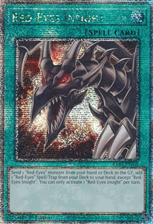 Red-Eyes Insight (V.5 - Quarter Century Secret Rare)