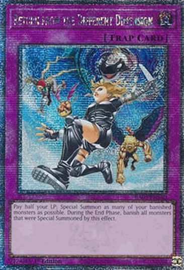 Return from the Different Dimension (V.2 - Quarter Century Secret Rare)