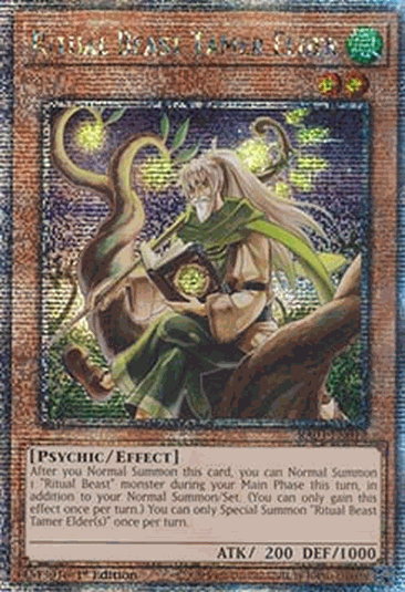 Ritual Beast Tamer Elder (V.5 - Quarter Century Secret Rare)