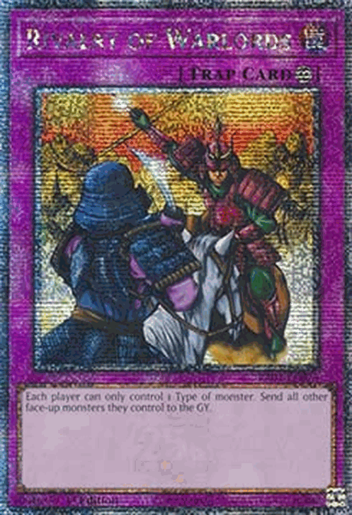 Rivalry of Warlords (V.5 - Quarter Century Secret Rare)