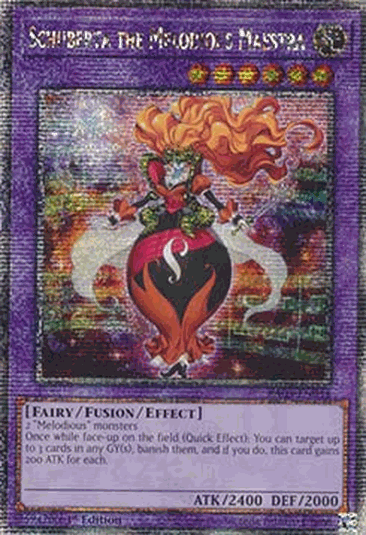 Schuberta the Melodious Maestra (V.5 - Quarter Century Secret Rare)