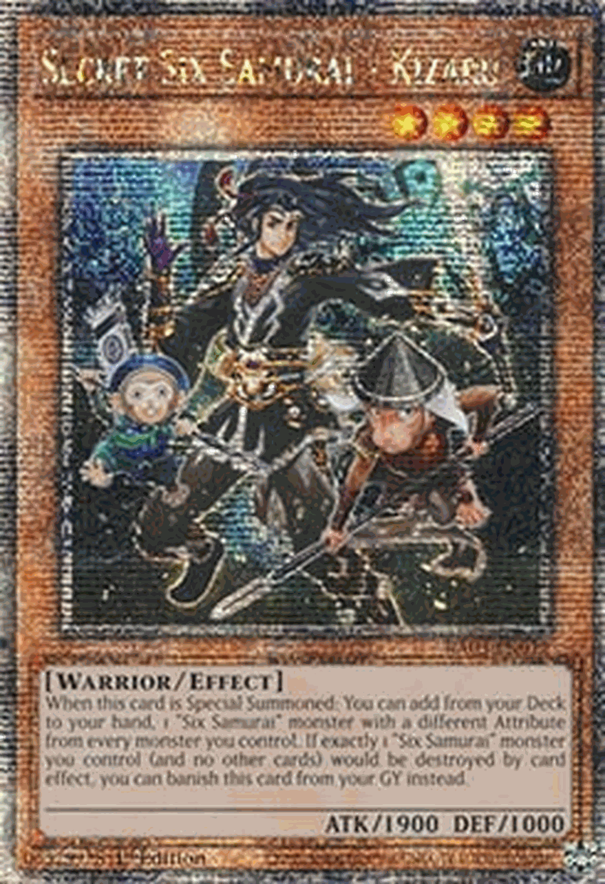 Secret Six Samurai - Kizaru (V.5 - Quarter Century Secret Rare)