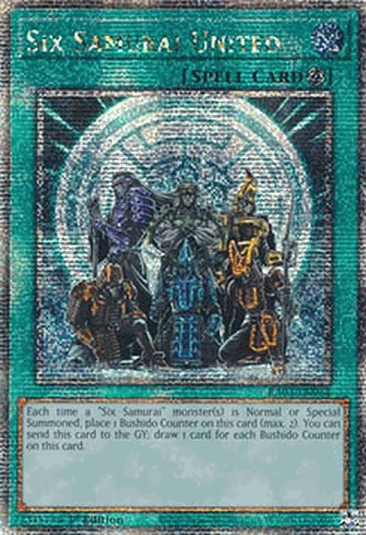 Six Samurai United (V.5 - Quarter Century Secret Rare)