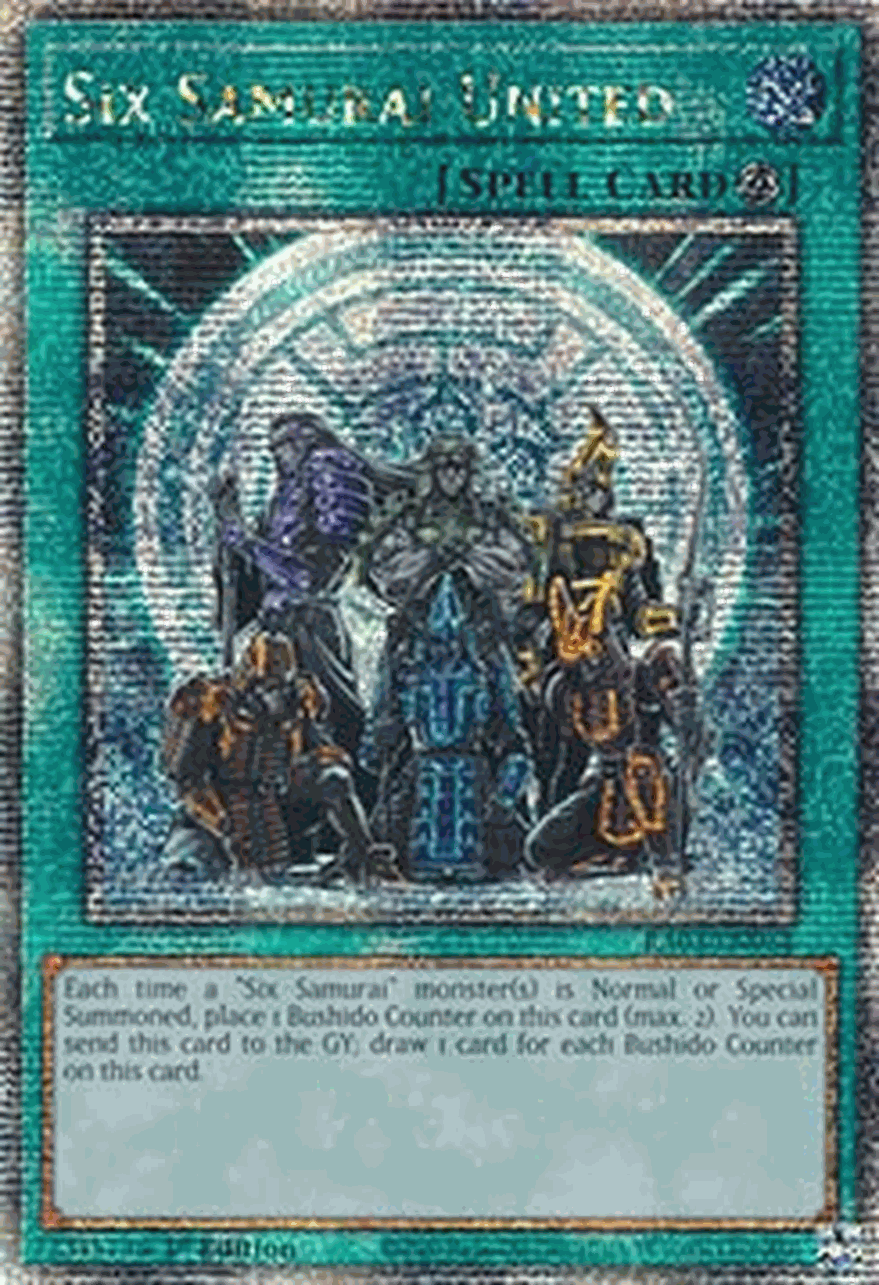 Six Samurai United (V.5 - Quarter Century Secret Rare)
