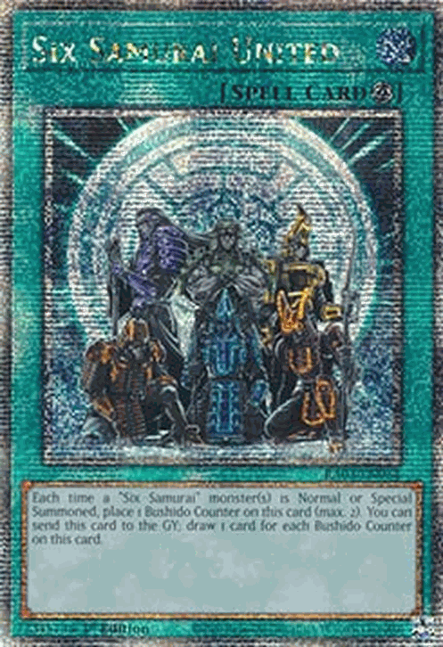 Six Samurai United (V.5 - Quarter Century Secret Rare)