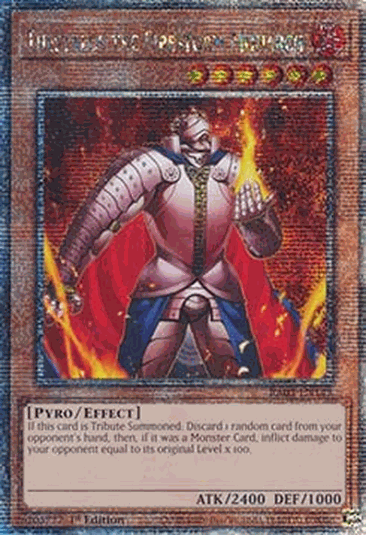 Thestalos the Firestorm Monarch (V.2 - Quarter Century Secret Rare)