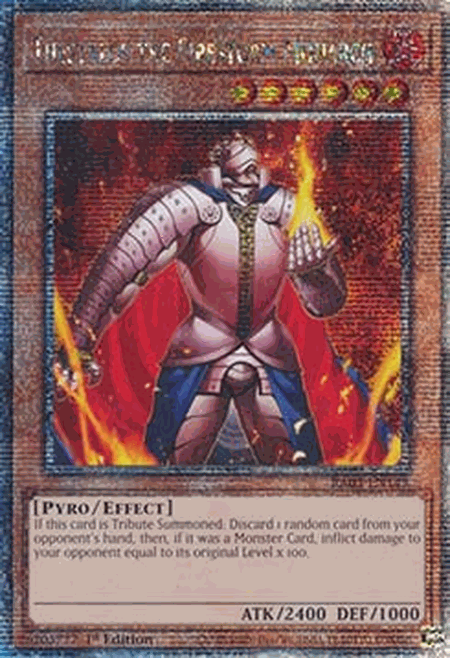 Thestalos the Firestorm Monarch (V.2 - Quarter Century Secret Rare)