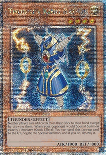 Thunder King Rai-Oh (V.2 - Quarter Century Secret Rare)